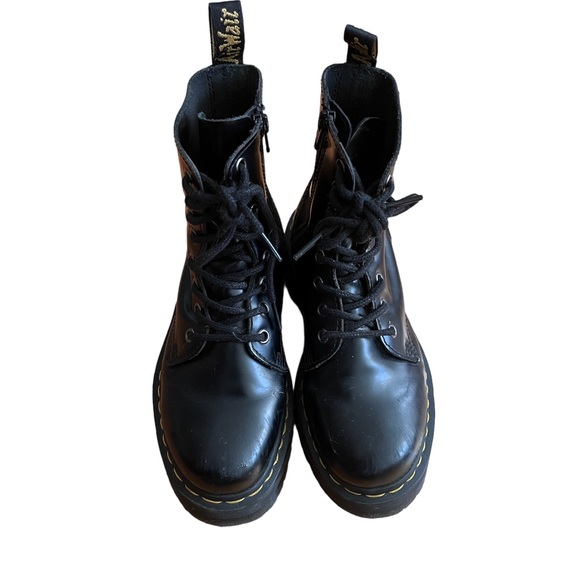 Doc martens black platform ankle boots - Picture 2 of 3